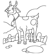230x230 Top 25 Free Printable Goat Coloring Pages Online