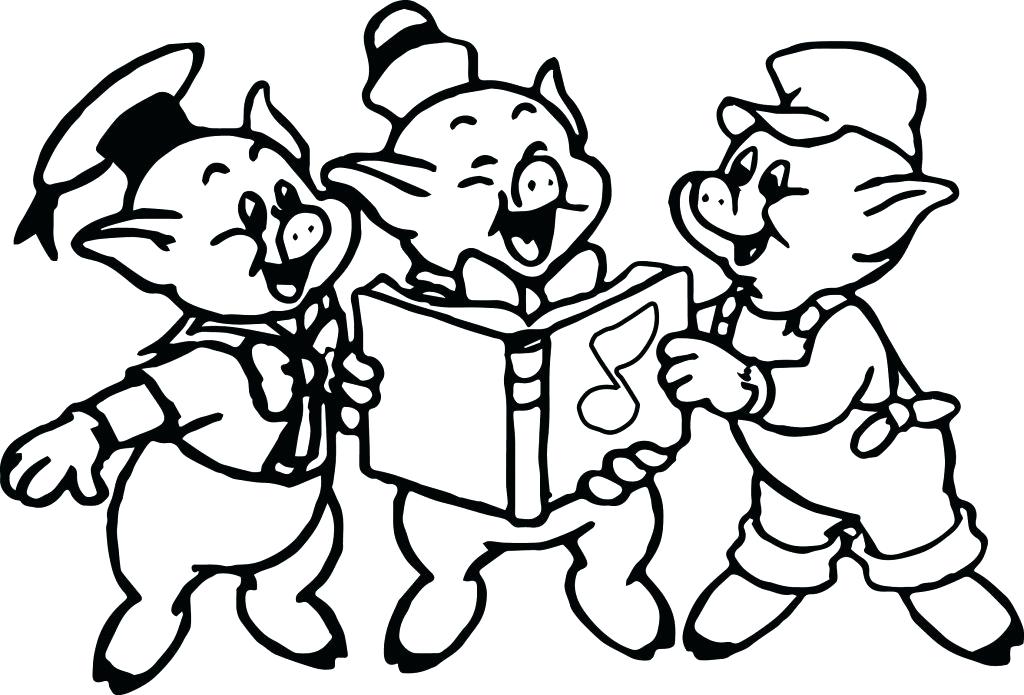 Three Little Pigs Coloring Pages Three Little Pigs Coloring Pages 1024x695 Three Little Pigs Coloring Pages Three Little Pigs Coloring Pages