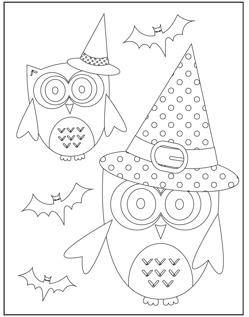 800x1016 Printable Halloween Free Coloring Pages Download