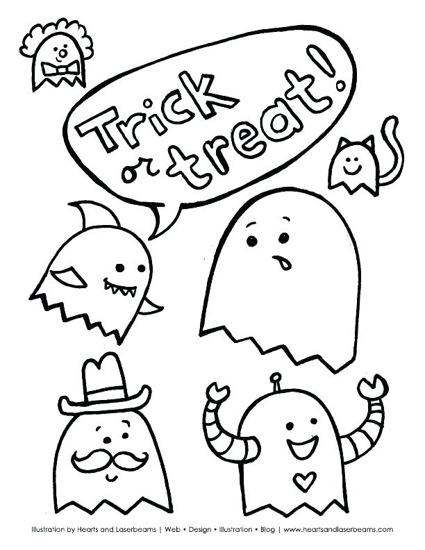 612x792 Cute Coloring Pages Coloring Pages Cute Halloween Coloring Pages