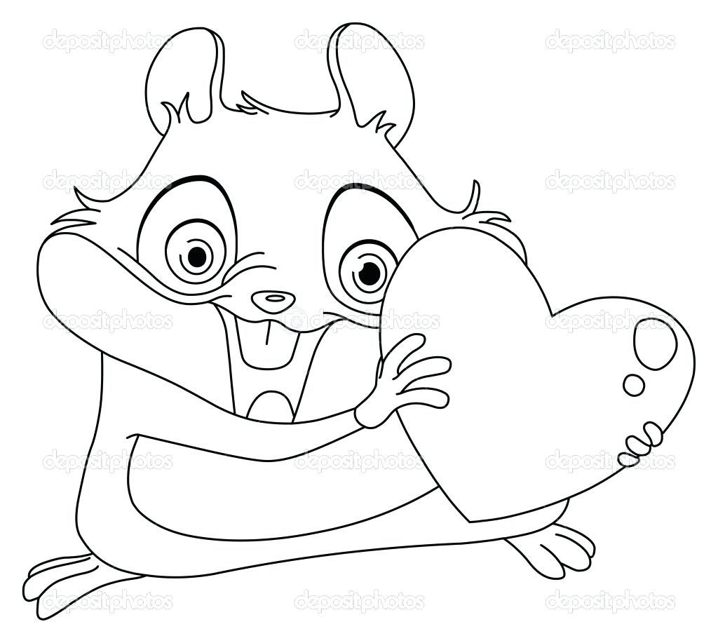 1024x917 Coloring Pages ~ Hamster Coloring Pages Free Of Mask Cute Cartoon