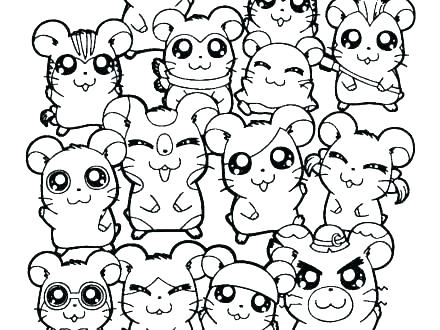 440x330 Cute Hamster Coloring Pages Cute Hamster Coloring Pages Cute