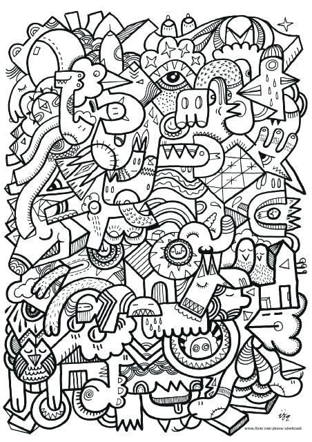 452x640 Hard Coloring Pages