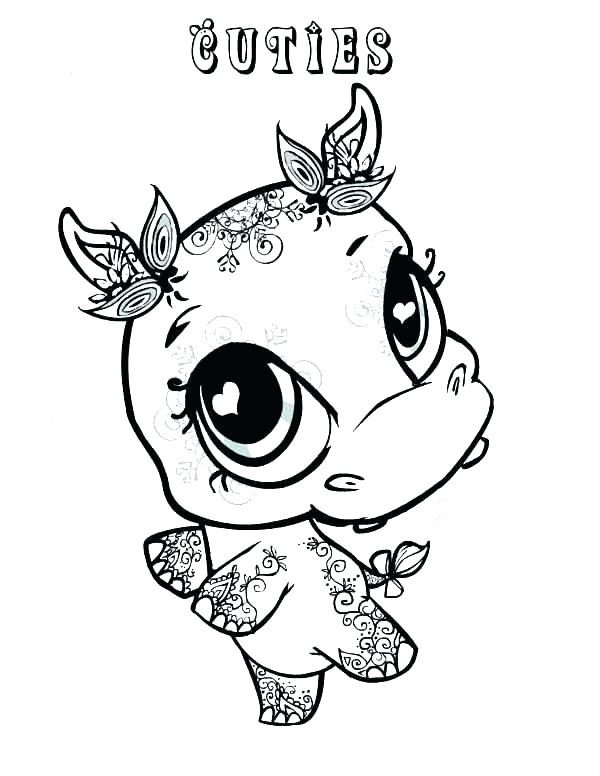 Hippopotamus Coloring Pages Hippopotamus Coloring Page Baby Hippo 600x776 Hippopotamus Coloring Pages Hippopotamus Coloring Page Baby Hippo