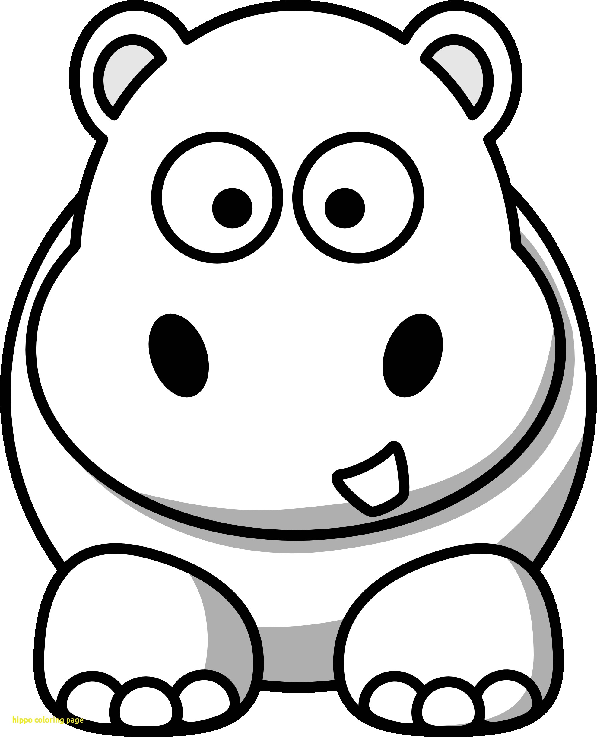 New Coloring Pages Of Cute Hippos 1979x2443 New Coloring Pages Of Cute Hippos