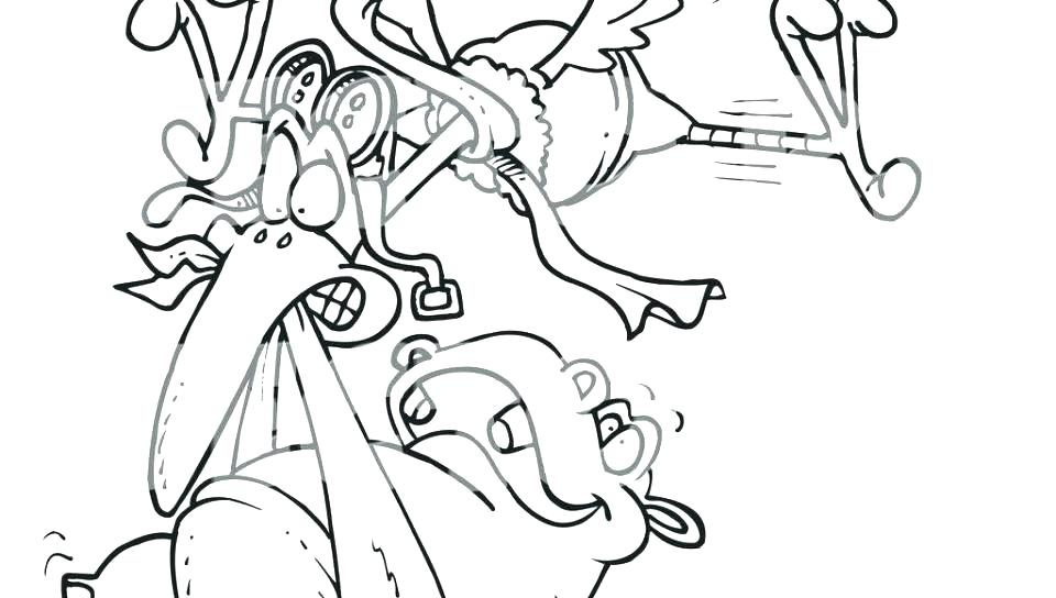 Hippo Coloring 960x544 Hippo Coloring