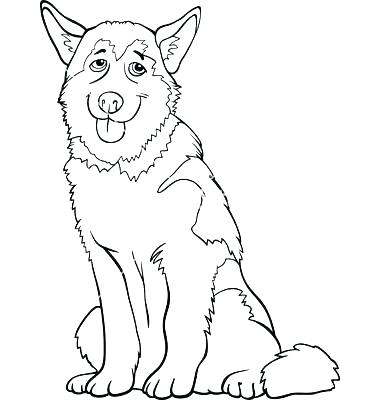 380x400 Husky Coloring Pages Husky Coloring Pages Husky Coloring Pages
