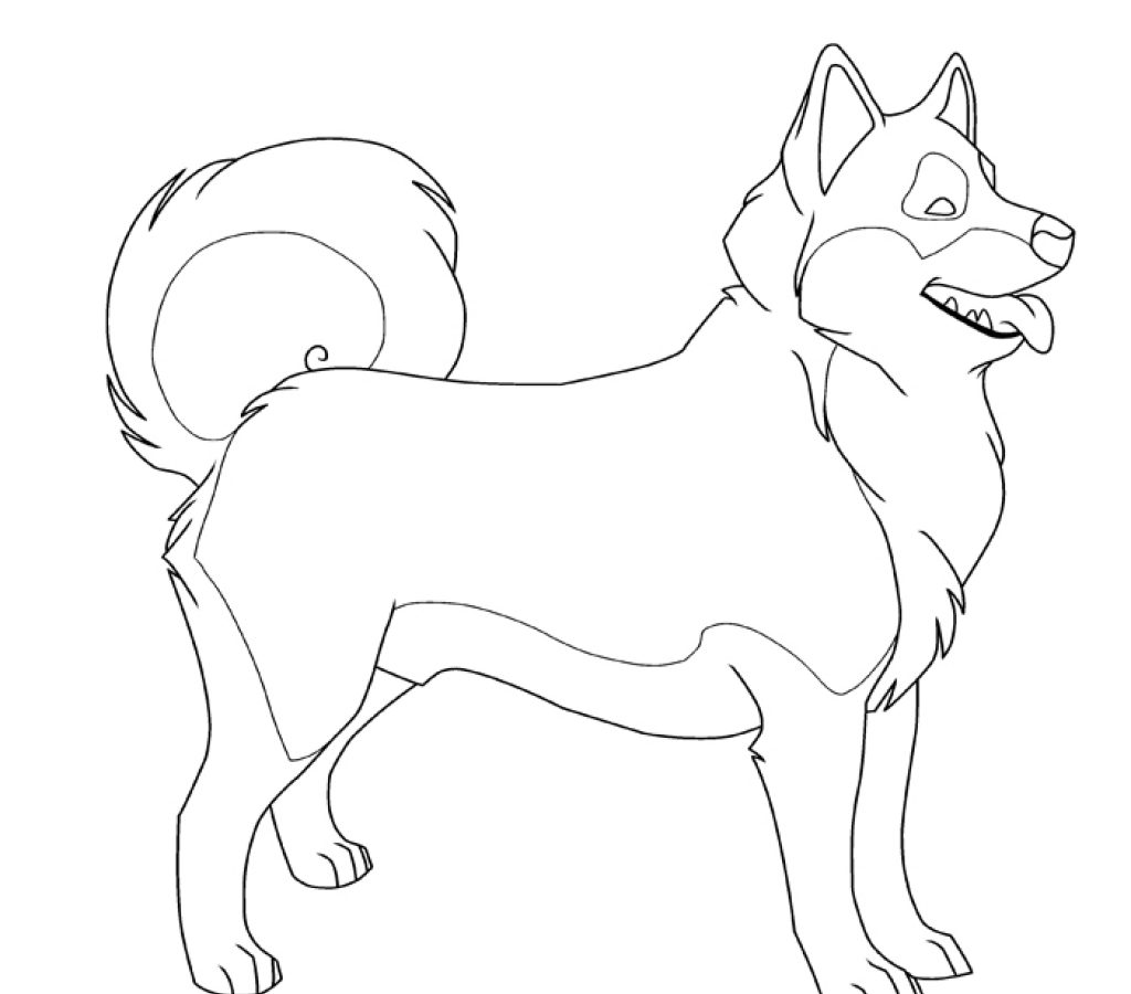 1024x900 Real Husky Coloring Pages To Print Free Printable Siberian Animals