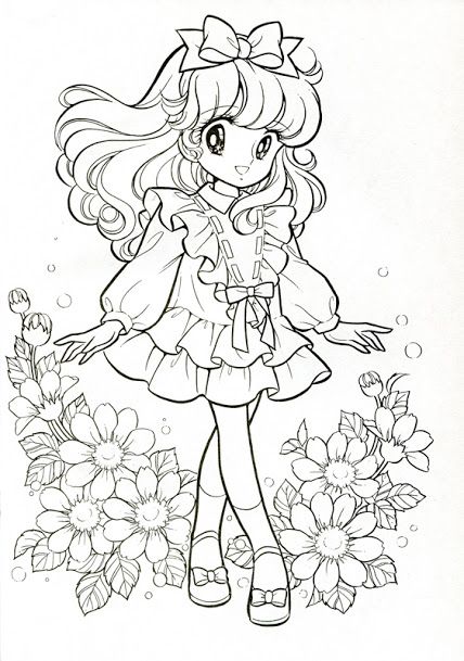 Cute Japanese Coloring Pages at GetColorings.com | Free printable ...