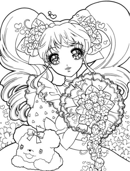 Cute Japanese Coloring Pages at GetColorings.com | Free printable ...