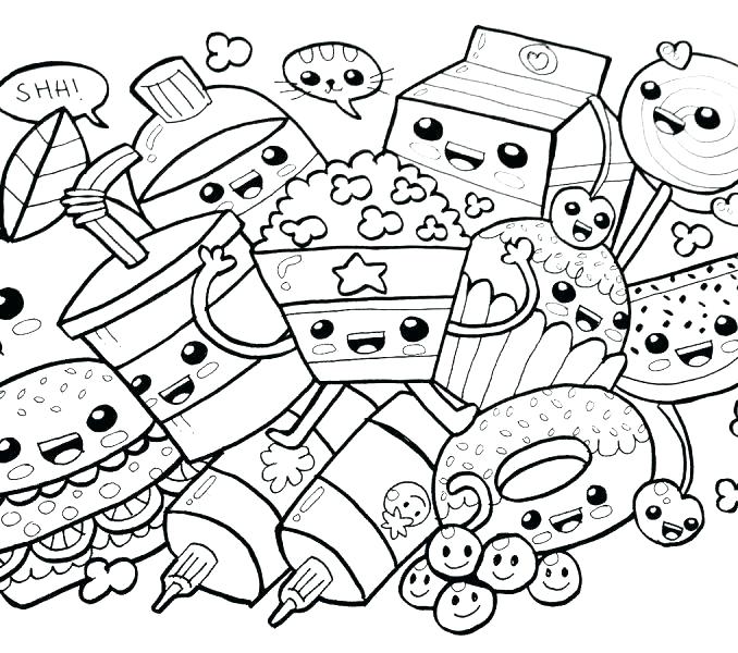 Cute Kawaii Coloring Pages at GetColorings.com | Free printable ...