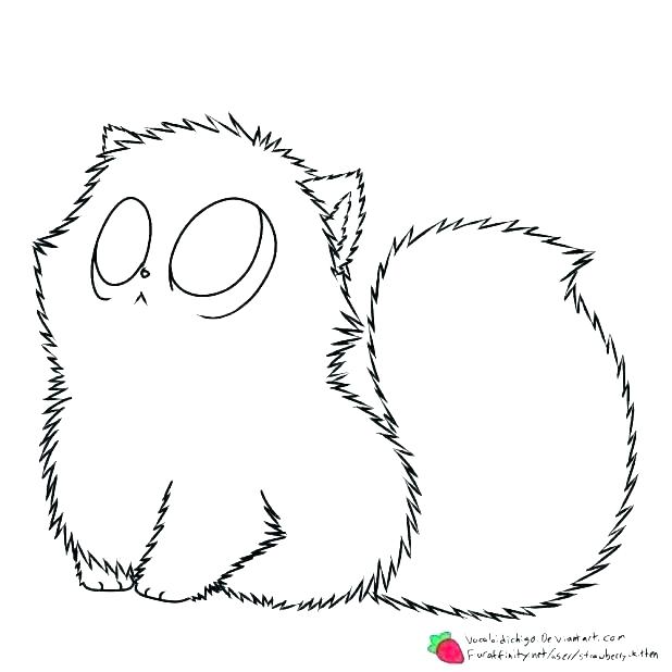 618x618 Coloring Page Kitten Impair.co
