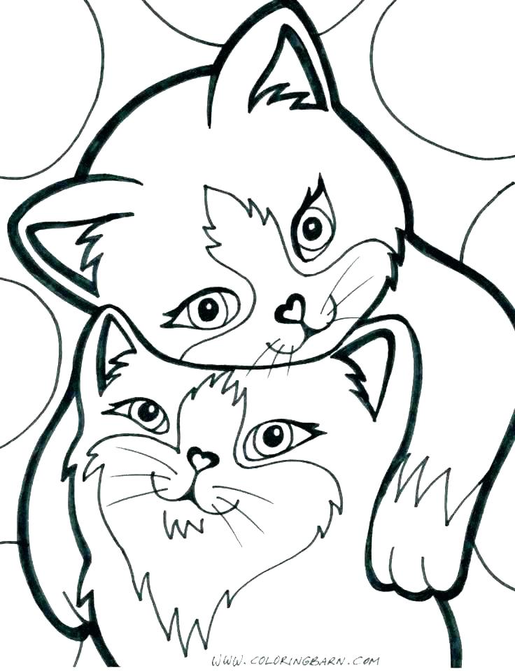 Printable Kitten Coloring Pages Cat Mother And Kitten Cute Kitten 736x960 Printable Kitten Coloring Pages Cat Mother And Kitten Cute Kitten