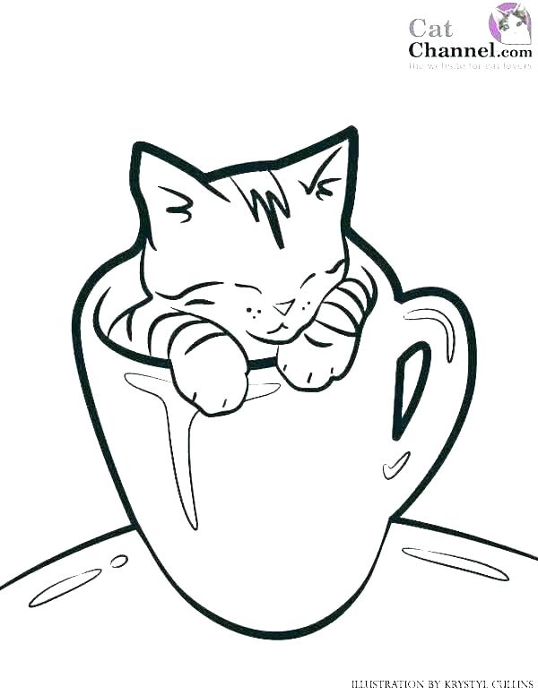 Printable Kitten Coloring Pages Cats And Kitten Coloring Pages 600x776 Printable Kitten Coloring Pages Cats And Kitten Coloring Pages