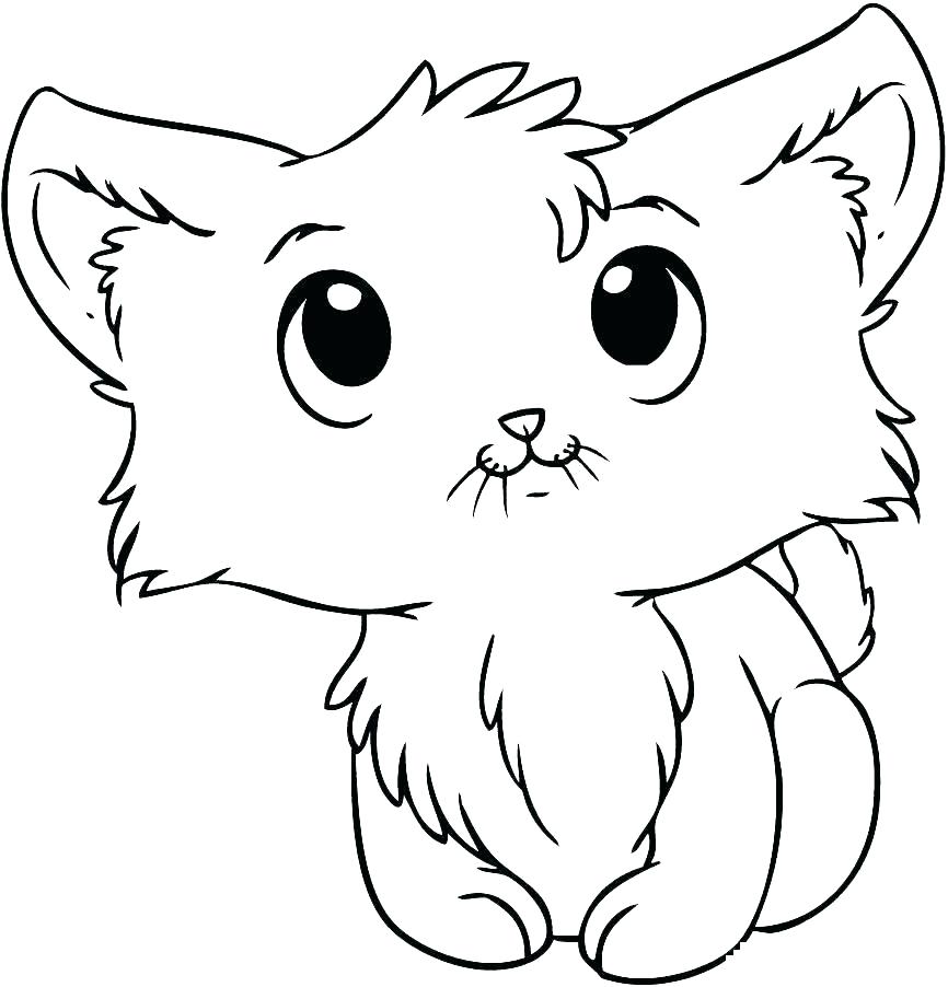 866x902 Cat Coloring Pages Pix For Cute Cats Coloring Pages Free Cat