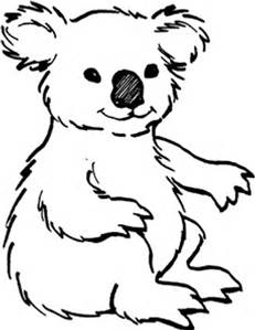231x299 Koala Coloring Page