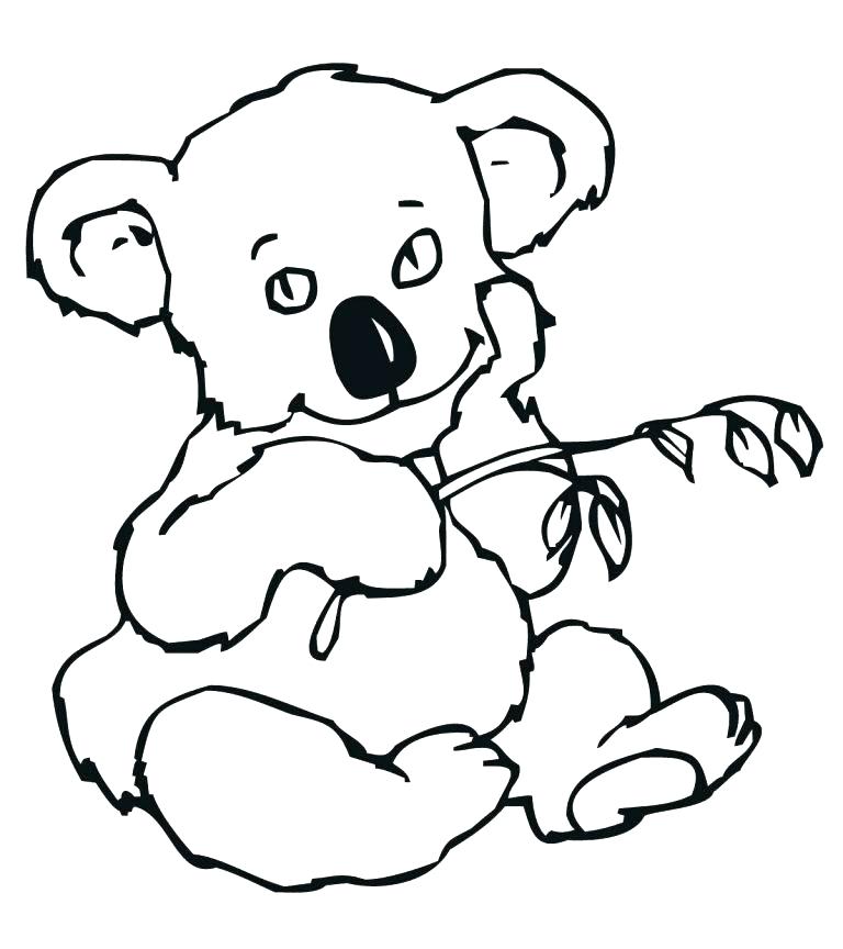 Cute Koala Coloring Pages at GetColorings.com | Free printable ...