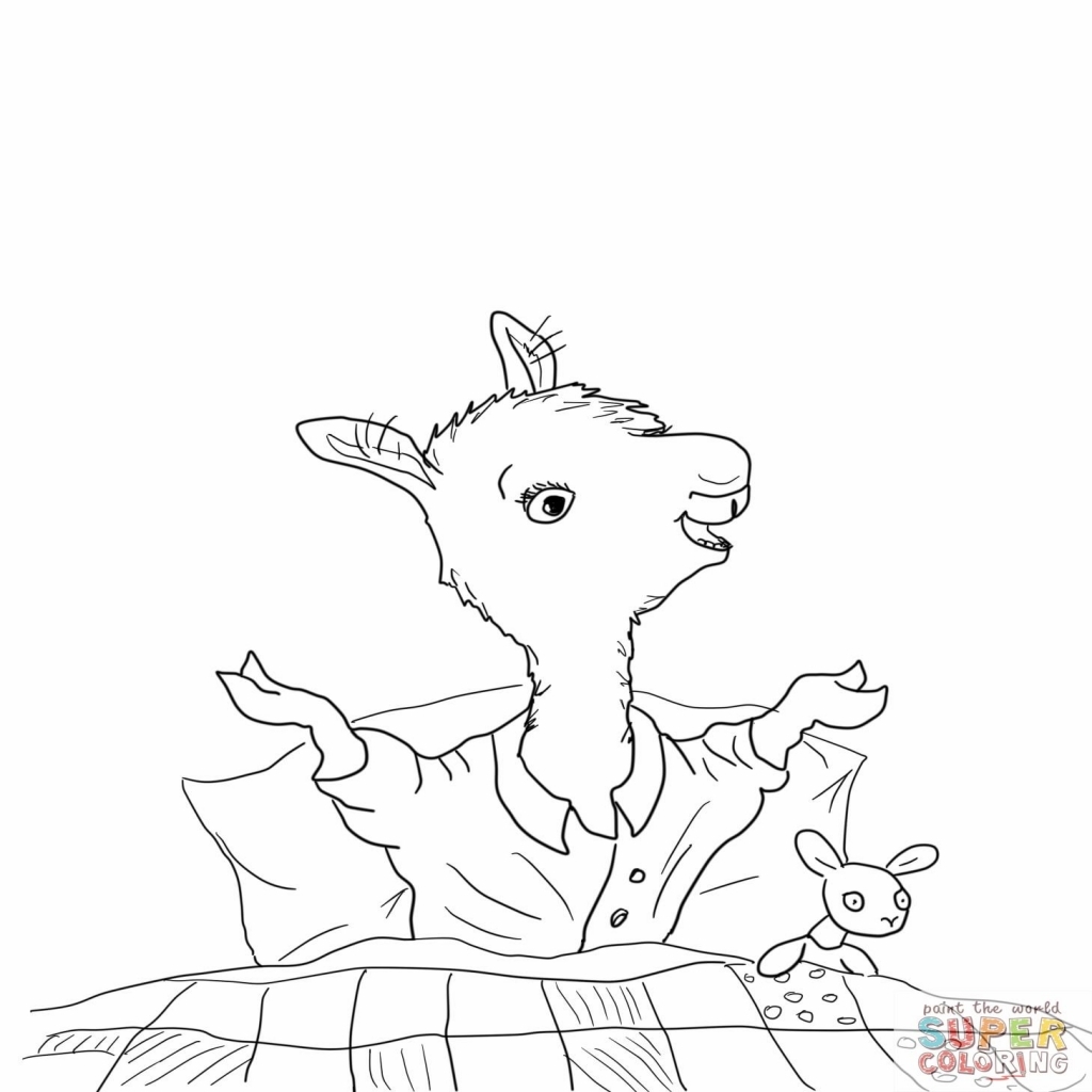 1024x1024 Llama Llama Home Mama Coloring Page 14581600 Story