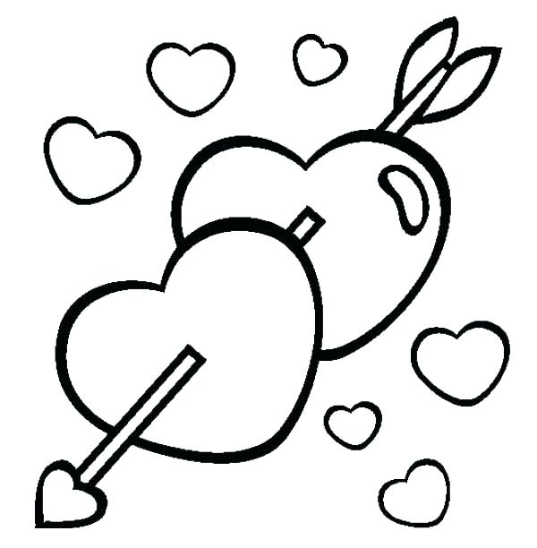 Heart Coloring Page Heart Coloring Pages Printable For Heart 600x612 Heart Coloring Page Heart Coloring Pages Printable For Heart