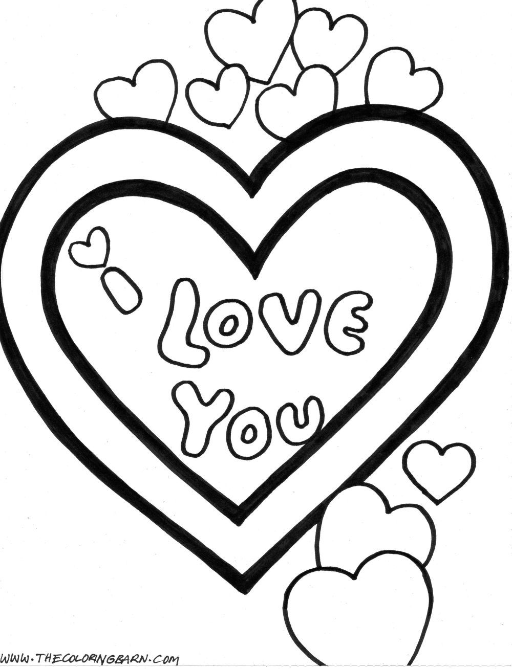 1000x1308 Cute Love Coloring Pages