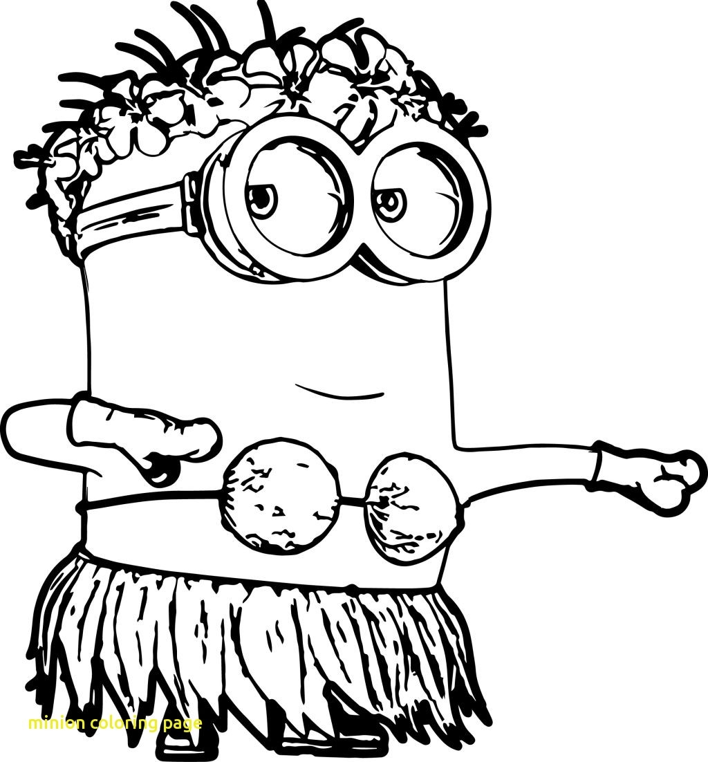 1024x1102 Awesome Minion Coloring Images Free Coloring Pages Download