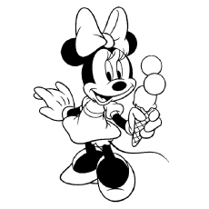 230x230 Cute Minnie Mouse Coloring Pages Spectacular Minnie Mouse
