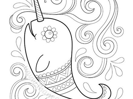 41 Narwhal Coloring Pages, Narwhal Whale Pictures, Pics, Images 440x330 41 Narwhal Coloring Pages, Narwhal Whale Pictures, Pics, Images