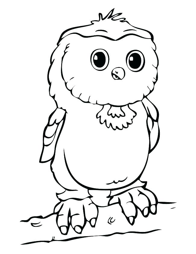650x842 Cute Owl Coloring Pages Owl Coloring Pages For Kids Printable