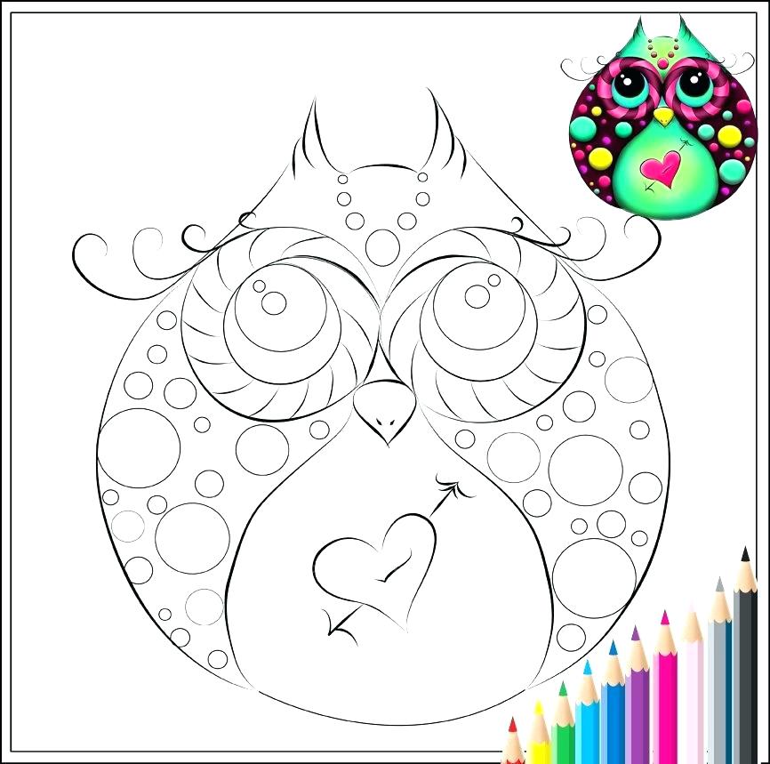 866x859 Cute Owl Coloring Page Girl Owls Coloring Pages Fresh Free