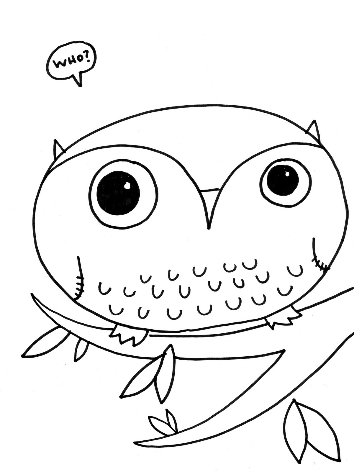 Free Printable Owl Coloring Pages For Kids 1200x1600 Free Printable Owl Coloring Pages For Kids