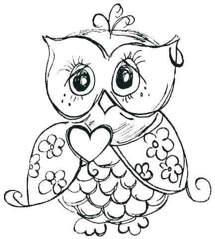 Printable Coloring Pages Of Owls Printable Coloring Pages Of Cute 433x482 Printable Coloring Pages Of Owls Printable Coloring Pages Of Cute