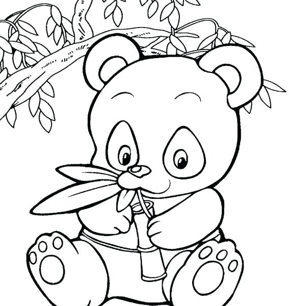 Cute Panda Bear Coloring Pages at GetColorings.com | Free printable ...