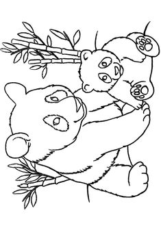 235x333 Top 25 Free Printable Cute Panda Bear Coloring Pages Online