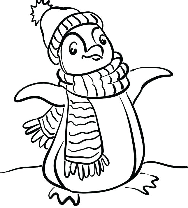 Cute Penguin Coloring Pages Cute Penguin Coloring Pages 645x714 Cute Penguin Coloring Pages Cute Penguin Coloring Pages
