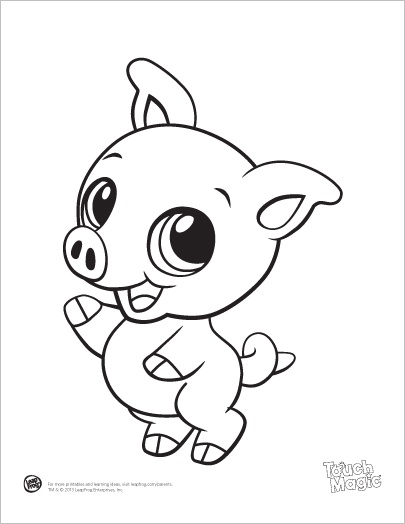 Cute Pigs Coloring Pages 405x524 Cute Pigs Coloring Pages
