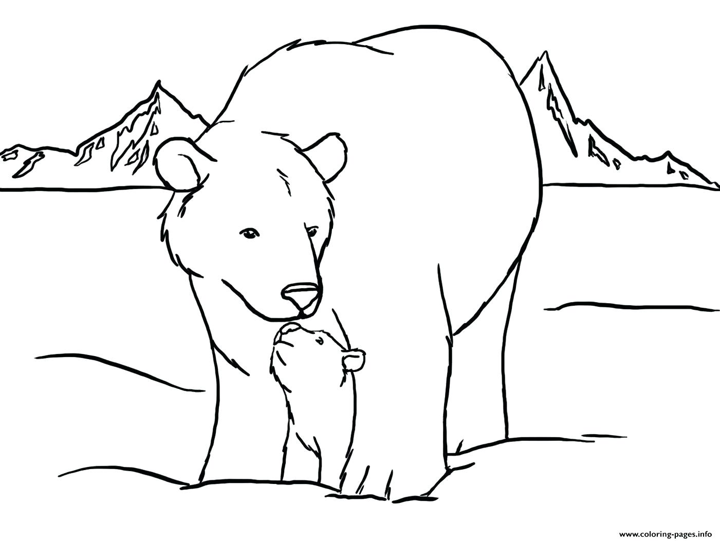 Coloring Page Polar Bear Cute Color Pages To Printable Pictures 1401x1053 Coloring Page Polar Bear Cute Color Pages To Printable Pictures