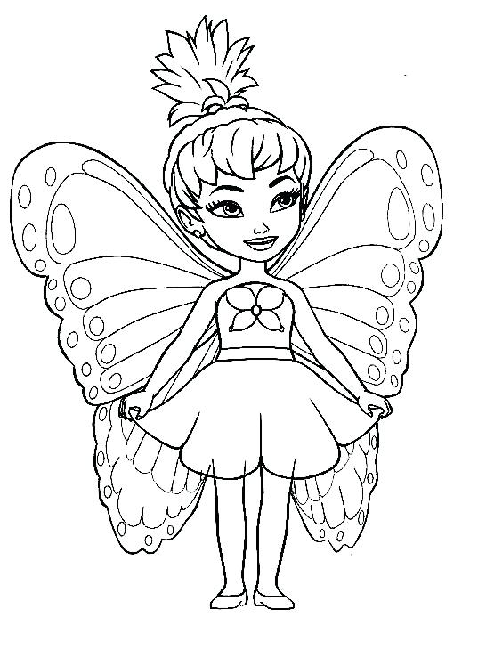 537x730 Cute Fairy Coloring Pages Butterfly Fairy Coloring Pages Cute
