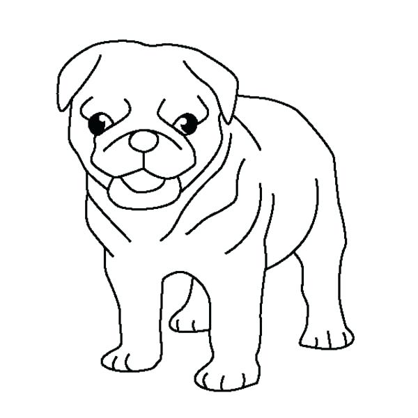 Cute Pug Coloring Pages at GetColorings.com | Free printable colorings ...