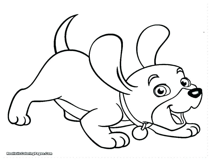 Cute Puppy Coloring Pages To Print at GetColorings.com | Free printable