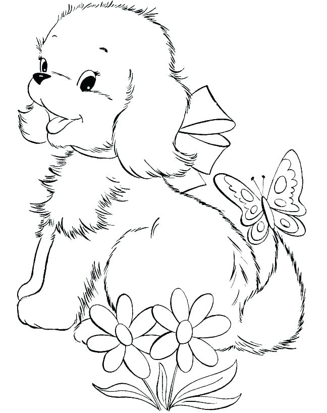 648x818 Dog Coloring Pages Free