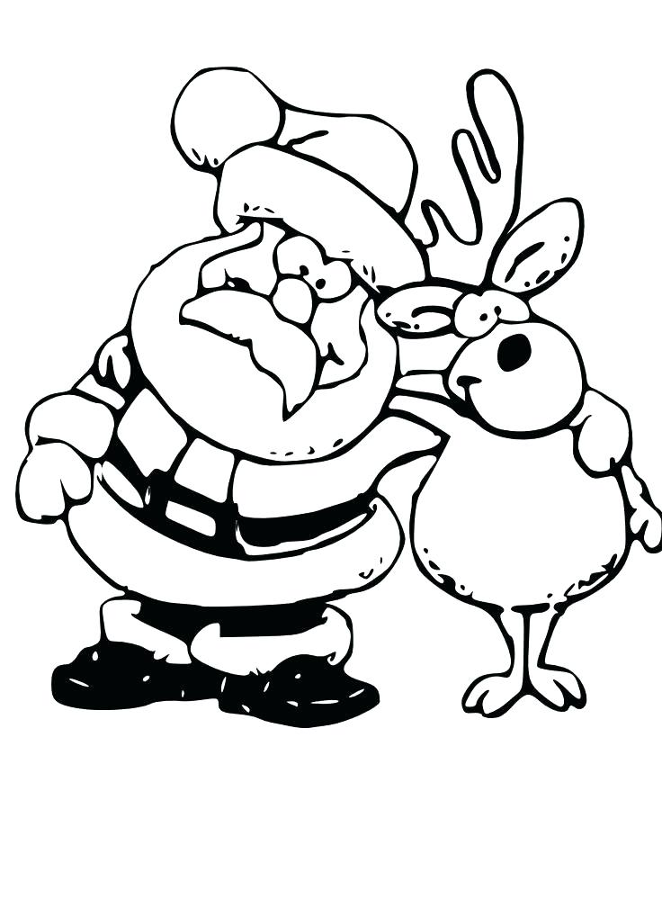 Cute Rudolph Coloring Pages at GetColorings.com | Free printable