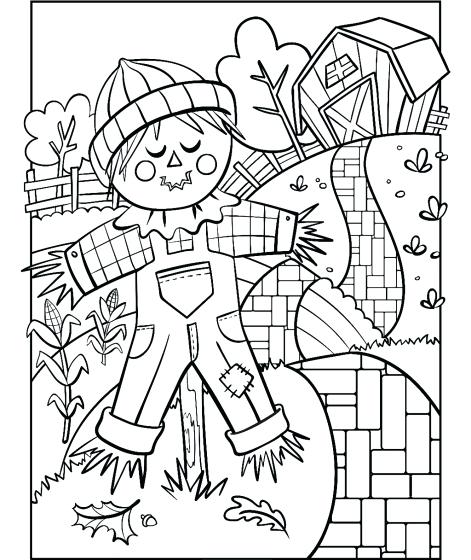 471x560 Scarecrow Coloring Pages Scarecrow Cute Scarecrow Coloring Pages