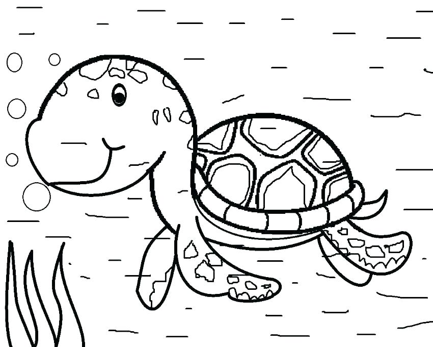 Cute Sea Turtle Coloring Pages at GetColorings.com | Free printable ...