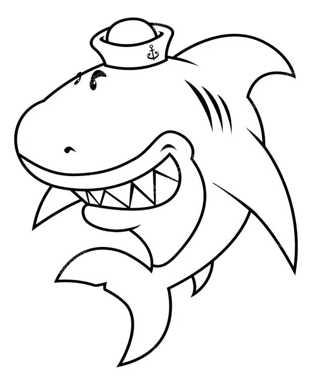 618x761 Tiger Shark Coloring Pages Prev Next Baby Great White Shark Tiger