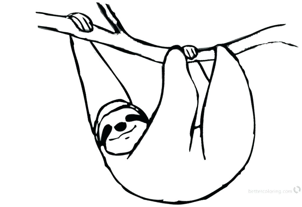 1024x700 Sloth Coloring Pages Sloth Coloring Pages Download This Coloring