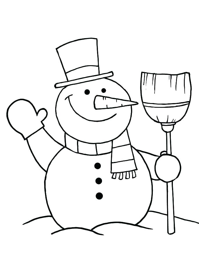 Free Printable Frosty Snowman Coloring Pages Kids Coloring Snowman 685x886 Free Printable Frosty Snowman Coloring Pages Kids Coloring Snowman