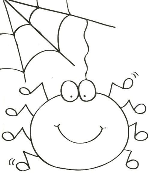 34 Best Cute Spider Images On Spiders, Coloring Books 500x606 34 Best Cute Spider Images On Spiders, Coloring Books