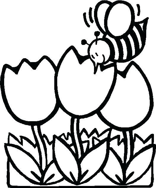 526x636 Flowers Coloring Flowers Coloring Cute Flower Coloring Pages Cute