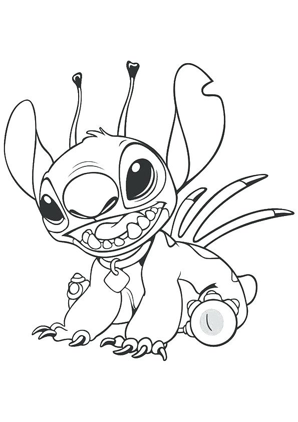 Cute Stitch Coloring Pages at GetColorings.com | Free printable ...
