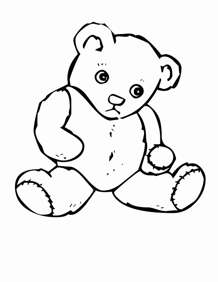 Cute Teddy Bear Coloring Pages Gallery Coloring Page Teddy Bear 728x942 Cute Teddy Bear Coloring Pages Gallery Coloring Page Teddy Bear